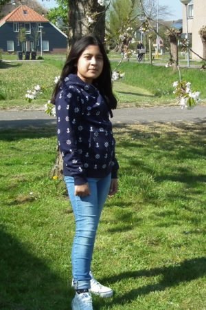 Art no-1057 Kids CVC Anker  print Vest,Red,Navy,Coral