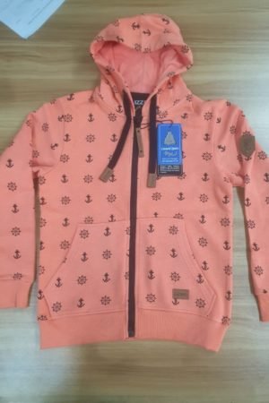 Art no-1057 Kids CVC Anker  print Vest,Red,Navy,Coral