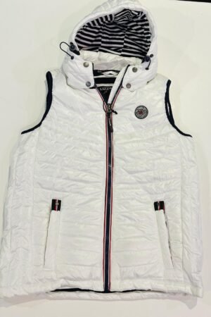 SL2099  Lady’s Padding Bodywarmer with Hood BROWN,AQUA,WHITE,PAARS