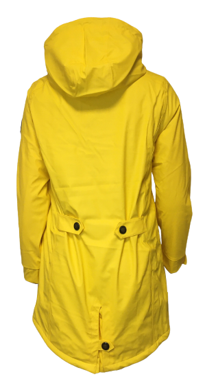 Lizzardsports 193161 Winter dames regenjas warm teddy / sharpa gevoerd, Yellow, Light blue and Navy