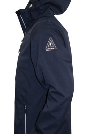 Lizzard sports 90552 Mens Soft-shell Jacket,Black,Navy Milans