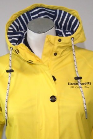 193166 Ladies Summer Rain Jacket 100% water,Wind Proof.Colors-Olive,Red,Yellow