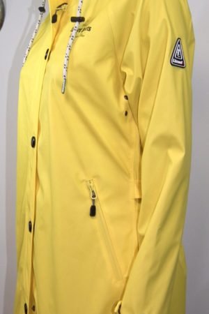 193166 Ladies Summer Rain Jacket 100% water,Wind Proof.Colors-Olive,Red,Yellow