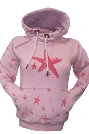 SL0025 Kids Hoody Vest, Colors-Pink, Navy