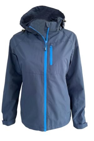 Lizzardsports WARIZA Ladies Summer Jacket wind and Waterproof. colors; navy, mint, coral