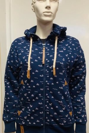 Lizzardsports BD2051 Ladies Vest Hoody