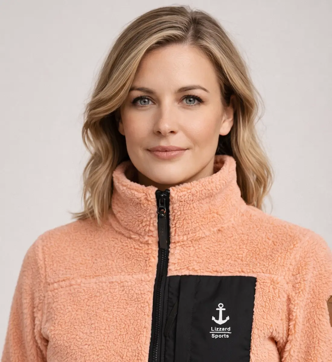 Dames sportieve fleece jas - Image 4