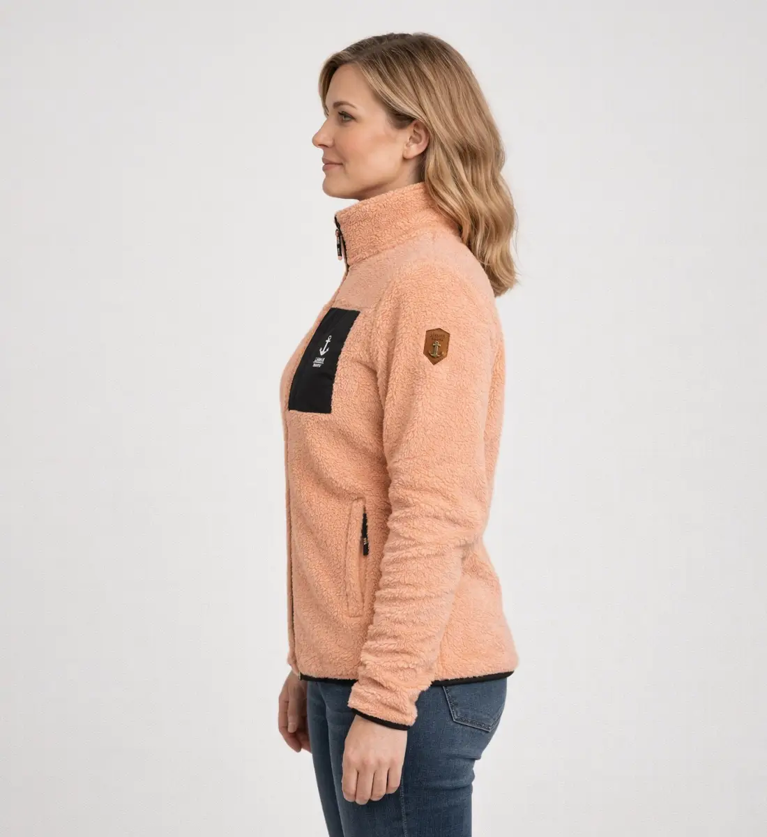 Dames sportieve fleece jas - Image 3