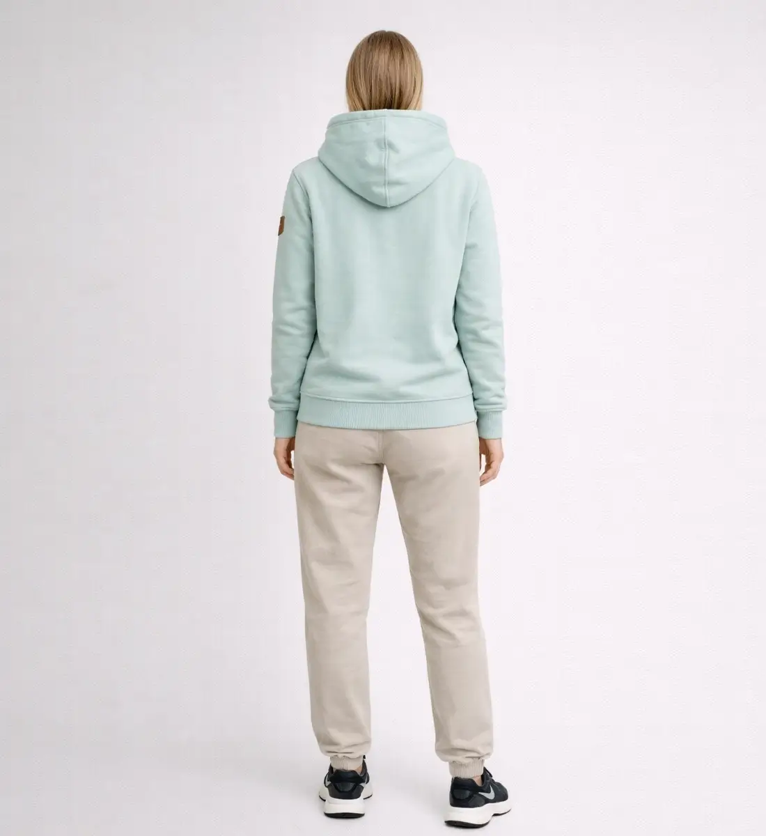 Dameshoodie met rits - Image 3