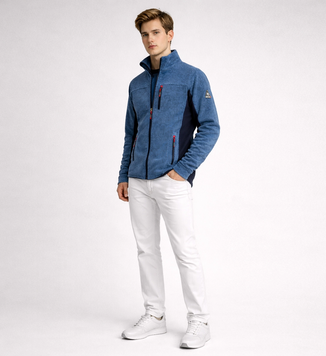 Men’s fleece Jacket zip up - Image 11