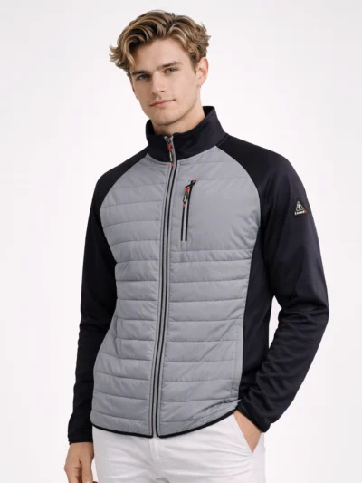Mens Lightweight Softshell with padding full zip Jacket